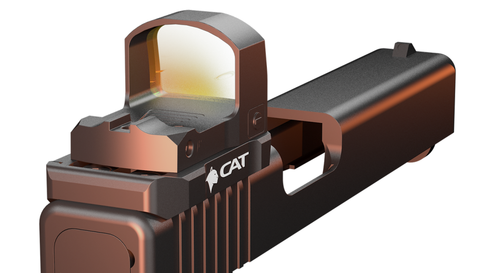 CAT SM2 Manyetik Montaj Adaptörü + 3.5 MOA Red Dot Optik Seti (Glock 43/43X)