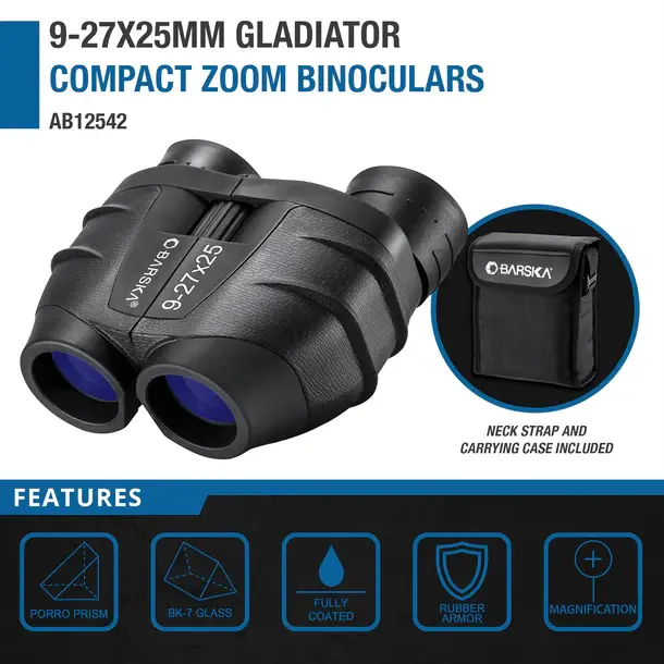 BARSKA GLADIATOR 9-27X25 Zoomlu El Dürbünü