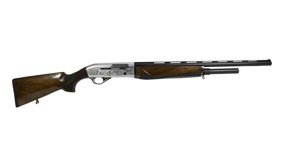 Capra Arms MOD 901 G Asit İşlemeli Renkli Ahşap Otomatik Av Tüfeği
