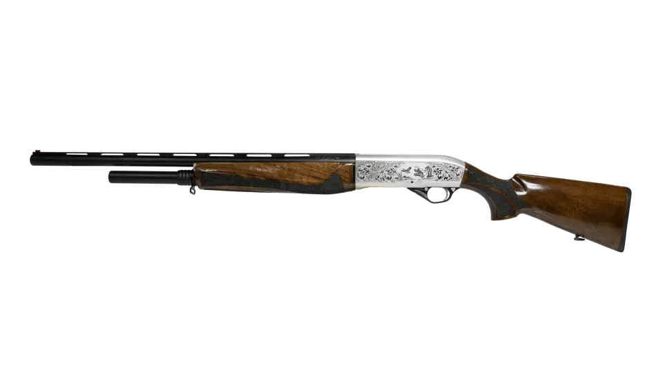 Capra Arms MOD 901 G Asit İşlemeli Renkli Ahşap Otomatik Av Tüfeği
