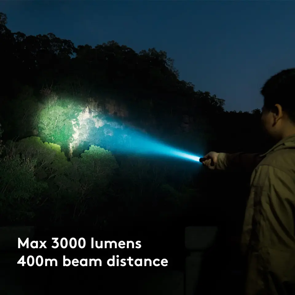 RovyVon S21 Search 3000 Lümen Taktik El Feneri