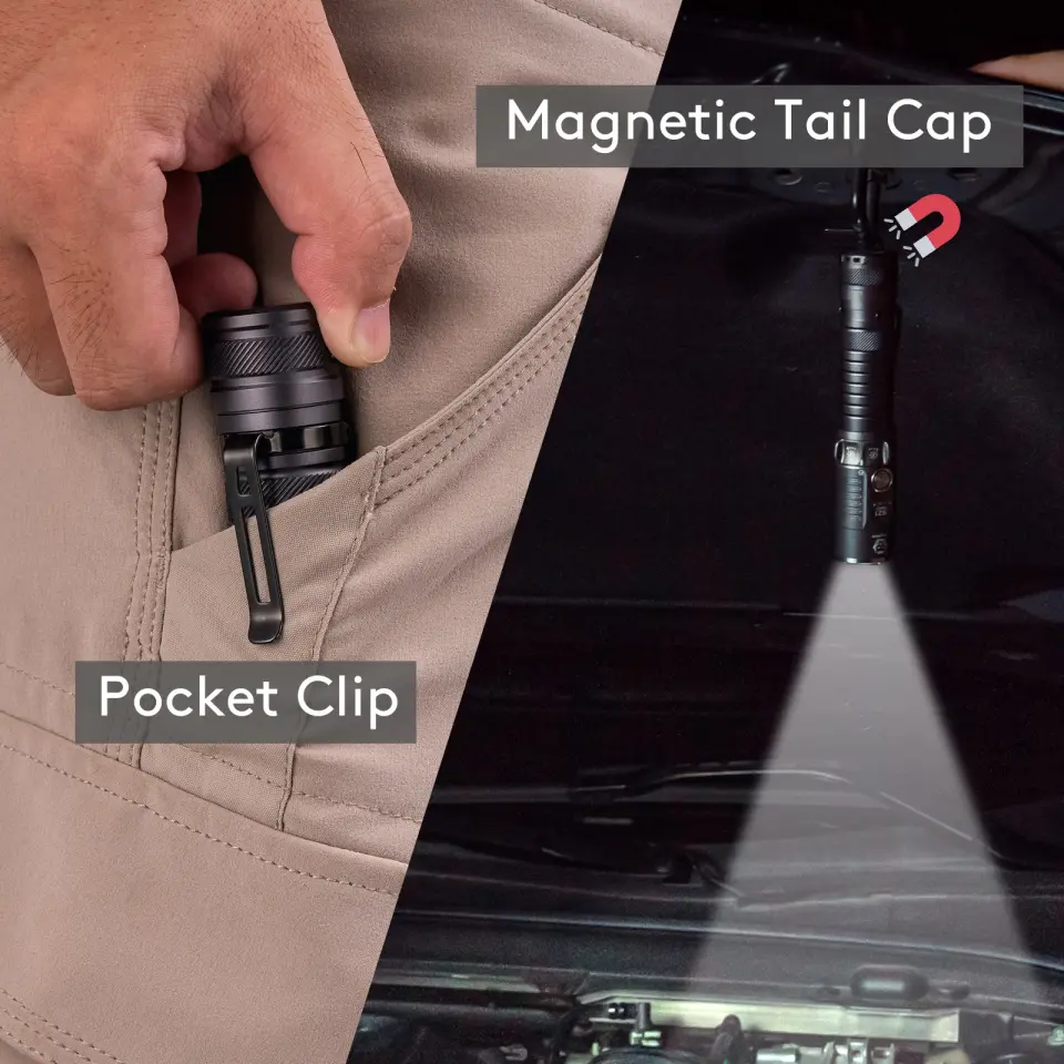 RovyVon S21 Search 3000 Lümen Taktik El Feneri