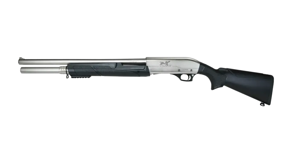 Capra Arms MOD 104 PN Nikel Marin Plastik Pompalı Av Tüfeği