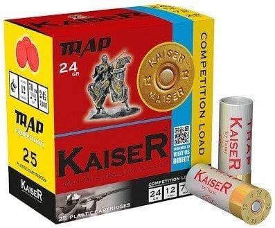 KAISER 24 GR. NO:7,5 TRAP FİŞEĞİ  12 CAL.