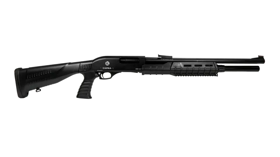 Capra Arms MOD 101 PT Tactical Siyah Saçsız Pompalı Av Tüfeği
