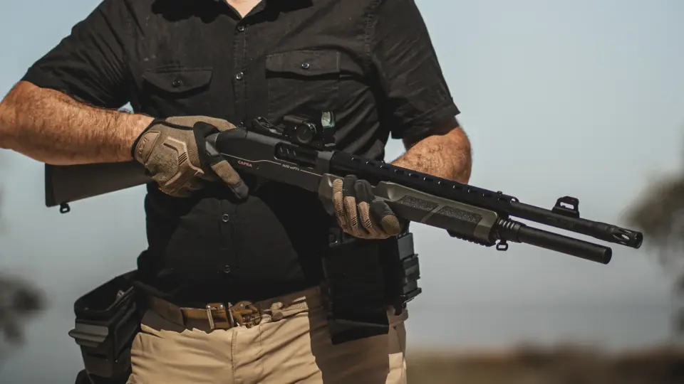 Capra Arms MOD 101 PT-2 Tactical Haki Pompalı Av Tüfeği