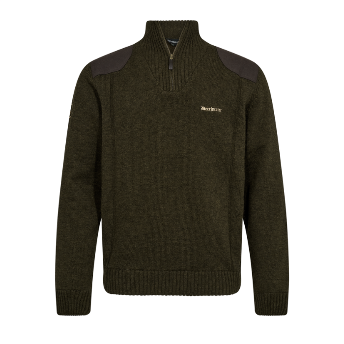 DEERHUNTER Finley Yarım Fermuarlı Kazak L