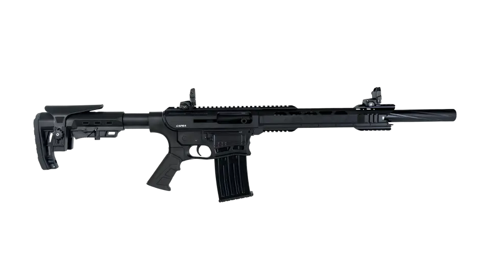 Capra Arms KM-12 Siyah Puntalı Şarjörlü Av Tüfeği