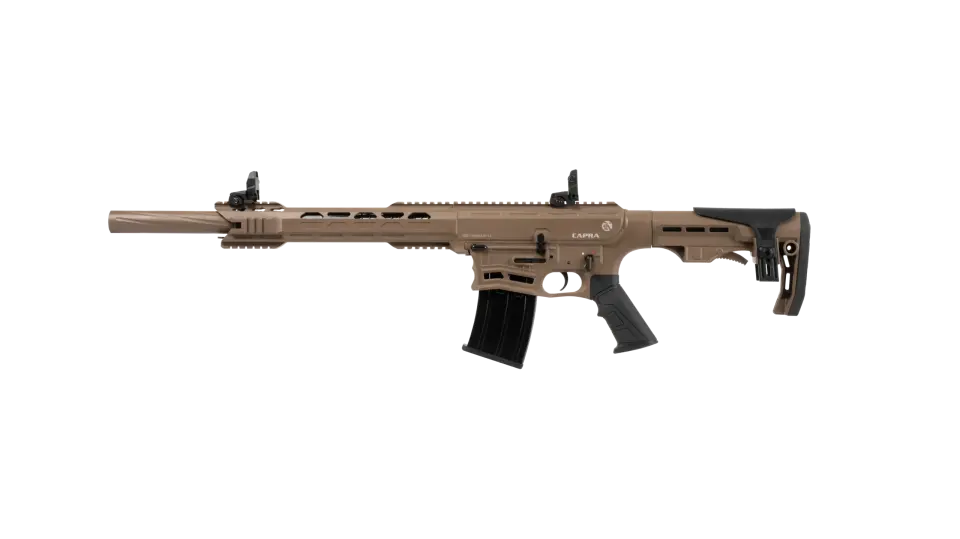Capra Arms KM-12 Siyah Puntalı Şarjörlü Av Tüfeği