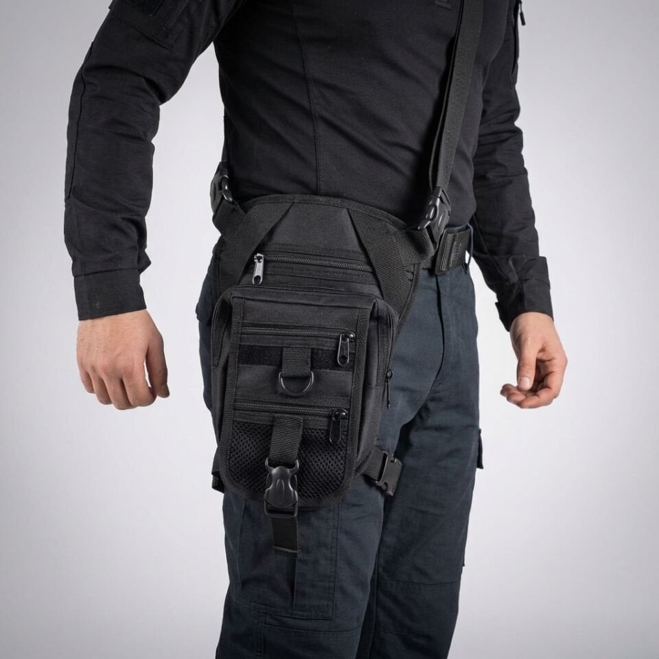 Silah Taktikal Yan Çanta | Gizli Taşıma Omuz ve Bel Çantası