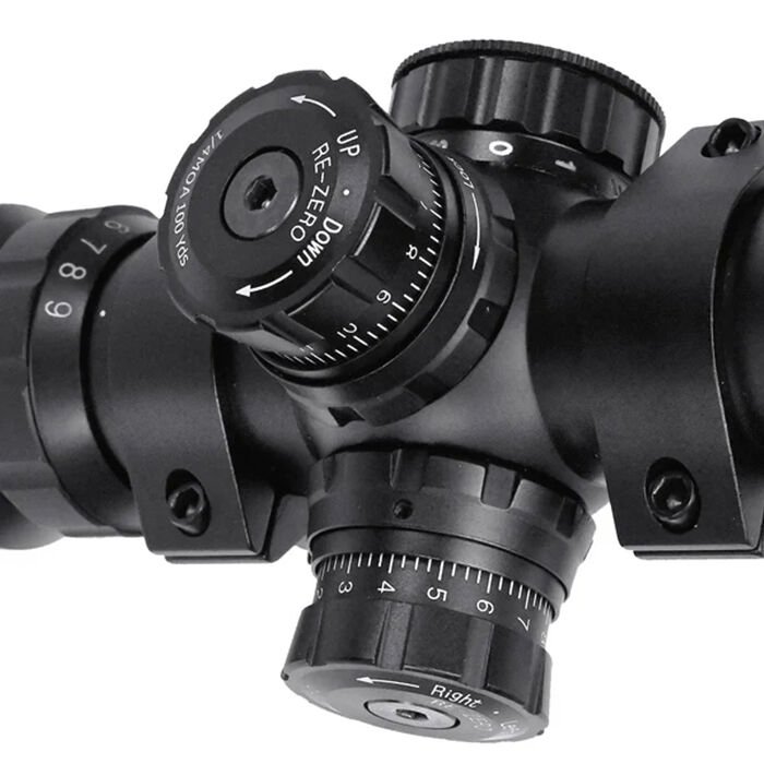 BARSKA 3-9X42 IR,CONTOUR Tüfek Dürbünü