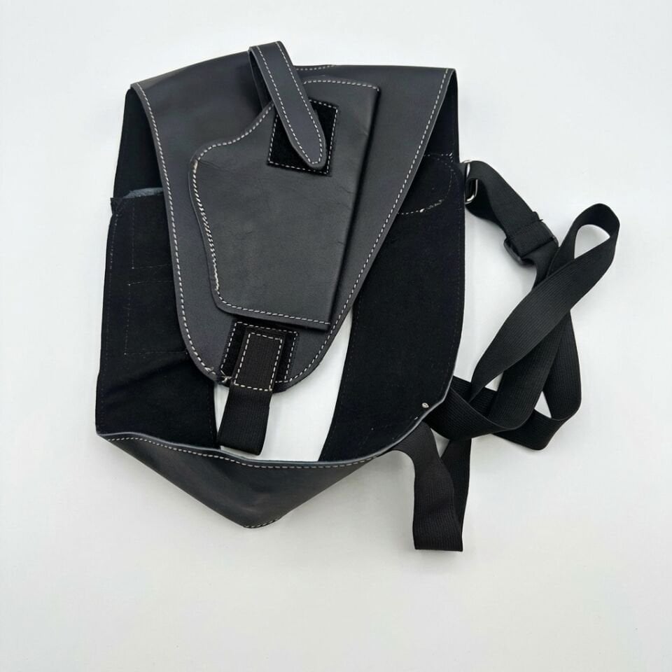 Yumuşak Deri Koltuk Altı Kılıfı | Universal Hafızalı Premium Seri