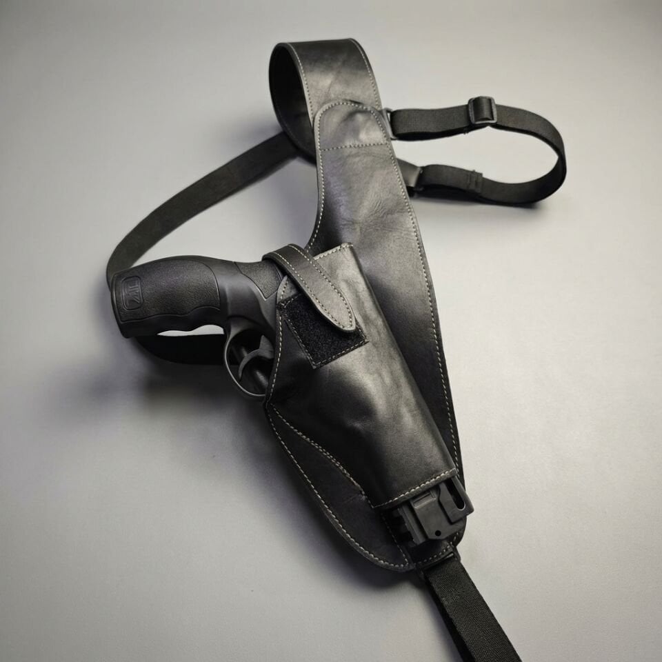 Yumuşak Deri Koltuk Altı Kılıfı | Universal Hafızalı Premium Seri