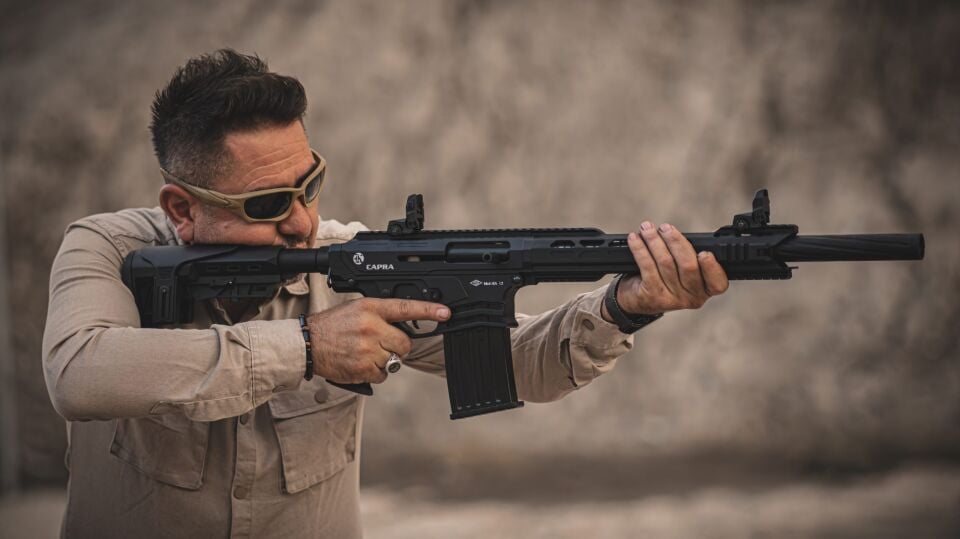 Capra Arms KA-12 Kamuflaj Şarjörlü Av Tüfeği