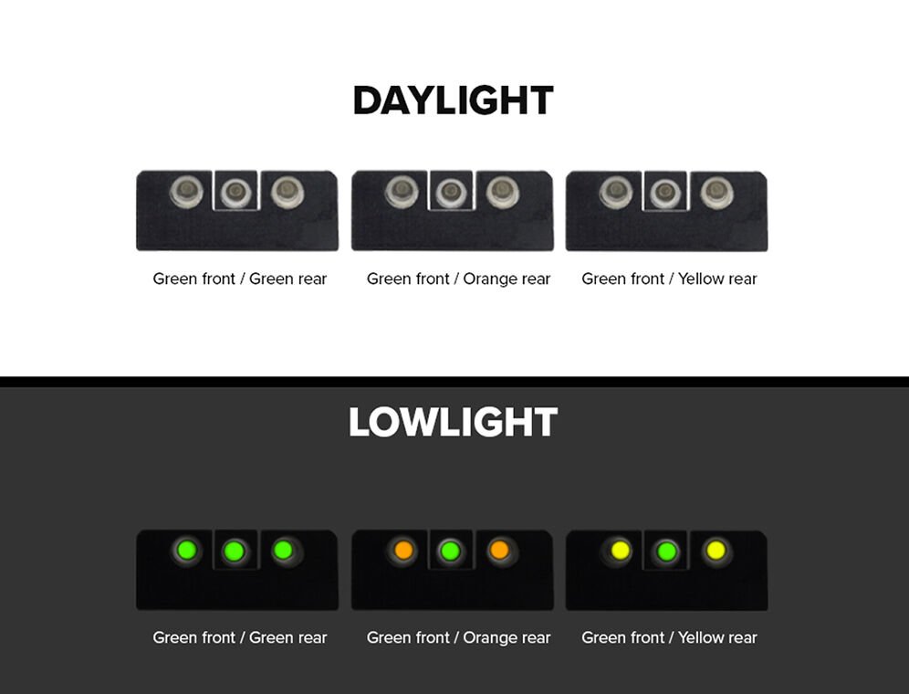 Meprolight Tru-Dot Gez Arpacık | Trityum Gece Görüş Seti - COLT 125 TENON TD