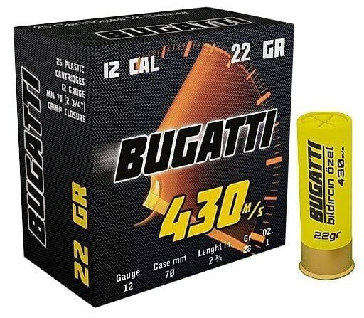 Bugatti Bıldırcın Özel Av Fişeği 12 Cal.