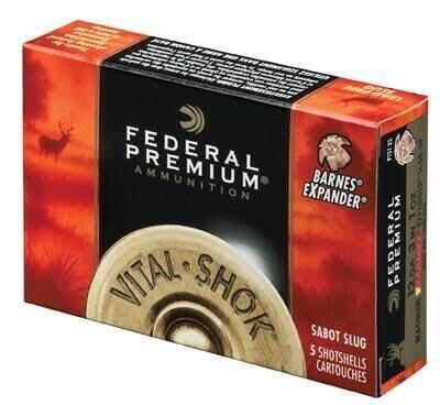 Federal Barnes Expander HP Slug Magnum Sabot Tek Kurşun 12 Cal.