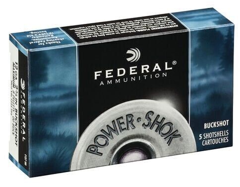 FEDERAL BUCKSHOT 11/0 9 PELLETS  12 CAL.