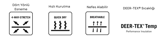 DEERHUNTER Excape Eldiven Silikon Kavramalı 93 2XL