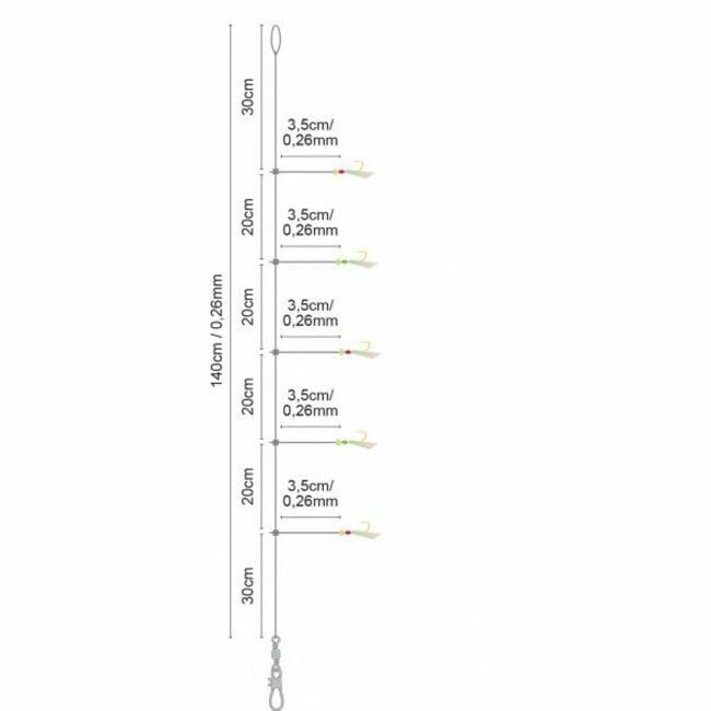 SPRO 30 Tuzlusu Özel Tüylü Rig #6