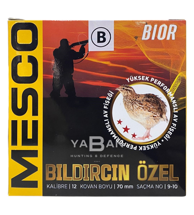 MESCO BILDIRCIN ÖZEL AV FİŞEĞİ  12 CAL.