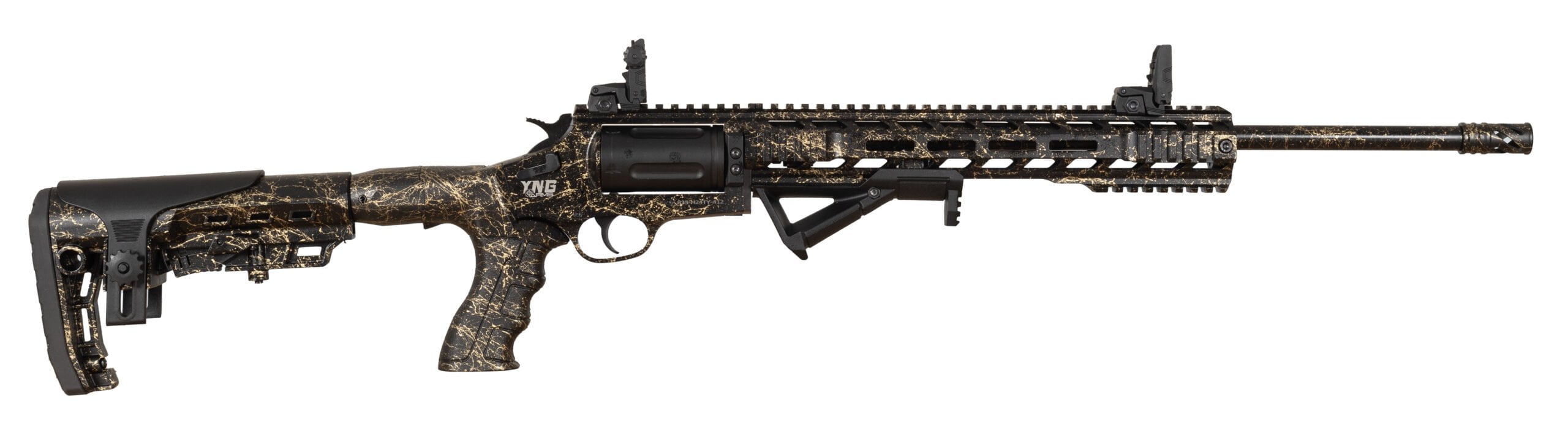 YNG Arms RV-13 Krem Mermer Desen Toplu Av Tüfeği