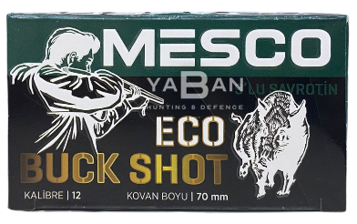 MESCO ECO BUCKSHOT 11/0 9 PELLETS  12 CAL.