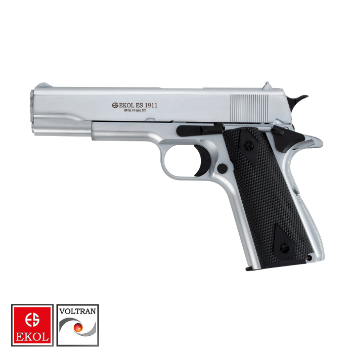 EKOL ES 1911 Beyaz Havalı Tabanca - Blowback