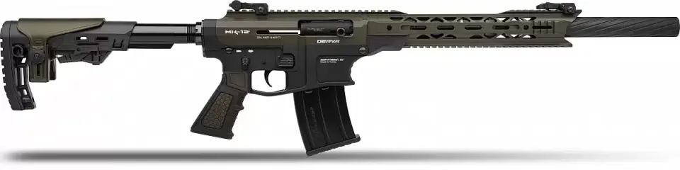 Derya MK-12 AS-103S Siyah - Haki Full Metal Otomatik Av Tüfeği