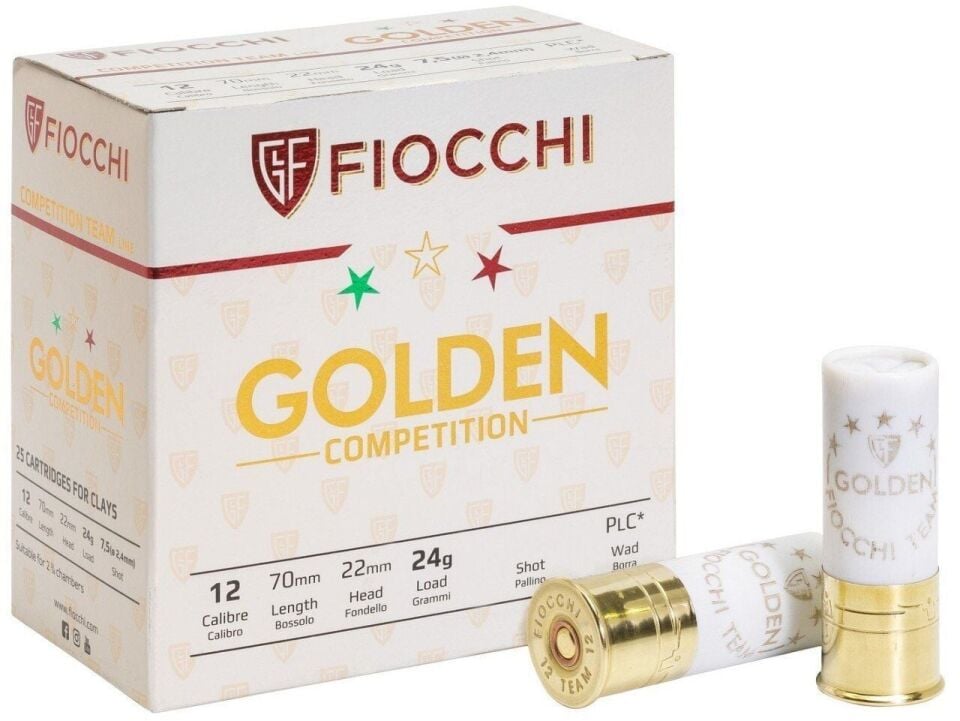 Fiocchi Golden 24 Gr. No:7,5 Trap Fişeği 12 Cal.