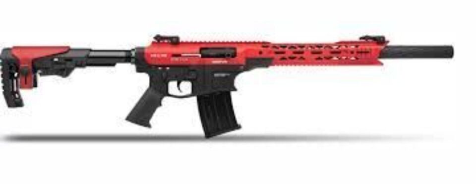 Derya MK-12 AS-104S Siyah - Kırmızı Full Metal Otomatik Av Tüfeği