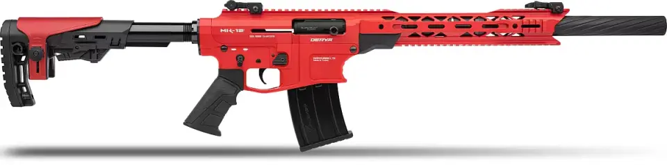 Derya MK-12 AS-104SF Kırmızı Full Metal Otomatik Av Tüfeği