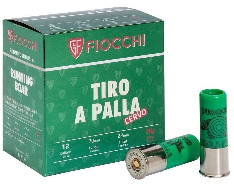 FIOCCHI TIRO A PALLA CERVO TEK KURŞUN  12 CAL.
