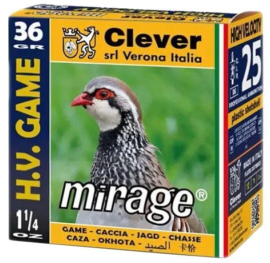 MIRAGE H.V. GAME 36 GR. AV FİŞEĞİ  12 CAL.
