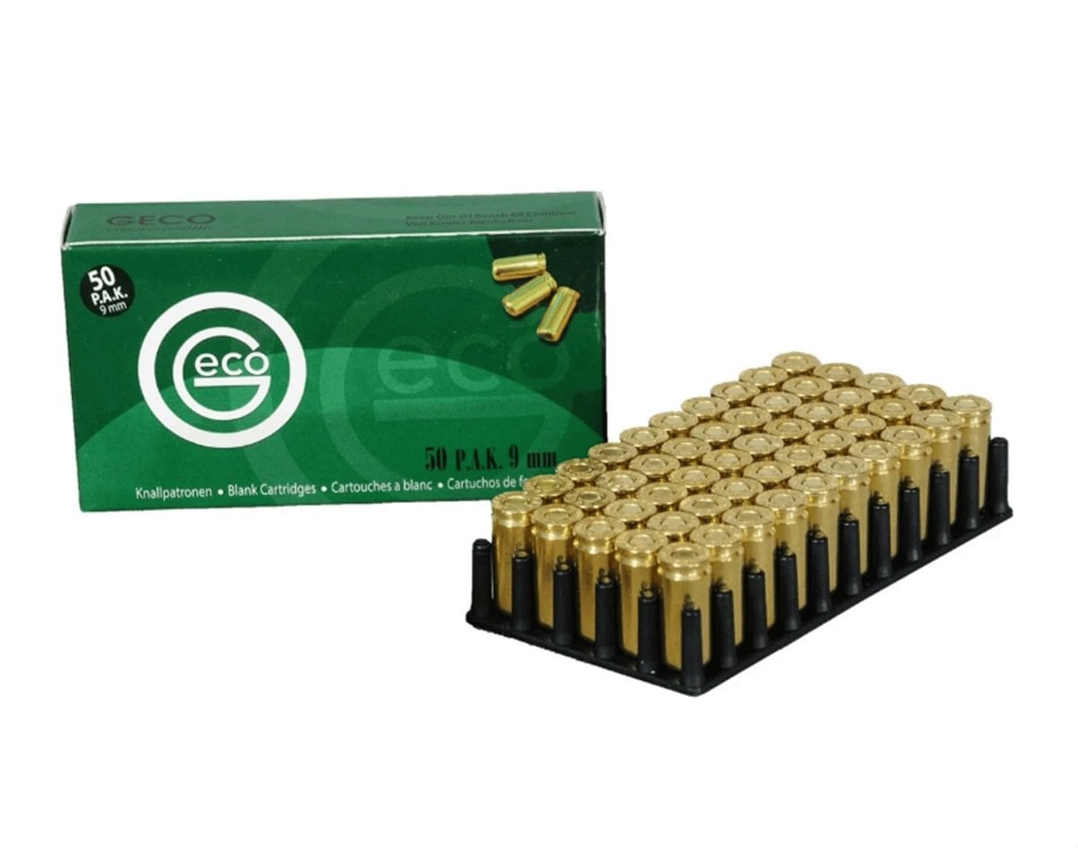 Geco Gold 9 mm Kurusıkı Mermisi