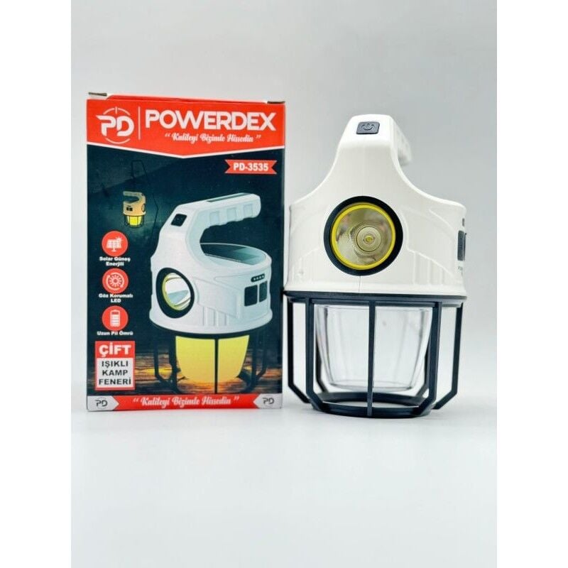 Powerdex PD-3535 Şarj Edilebilir Profesyonel Kamp Feneri