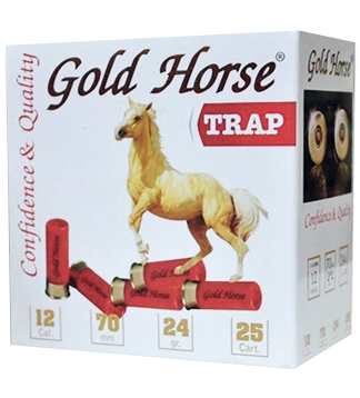 GOLD HORSE 24 GR. NO:7,5 TRAP FİŞEĞİ  12 CAL.