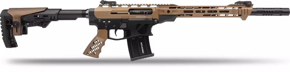 Derya MK-20 ES-202S Siyah - Bronz Full Metal Otomatik Av Tüfeği