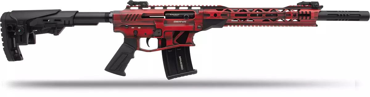 Derya MK-20 ES-204SE Kırmızı Eskitme Full Metal Otomatik Av Tüfeği