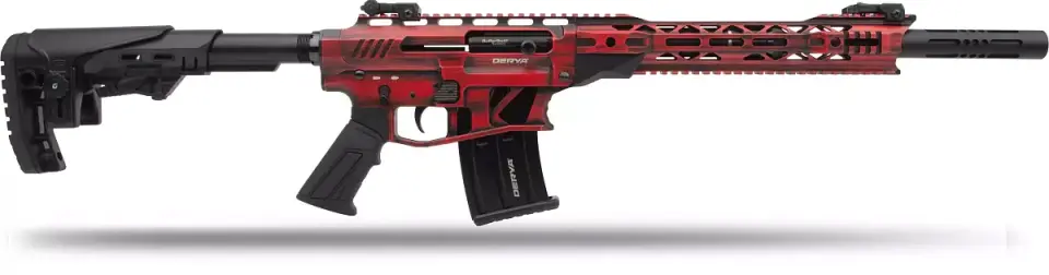 Derya MK-20 ES-204SE Kırmızı Eskitme Full Metal Otomatik Av Tüfeği