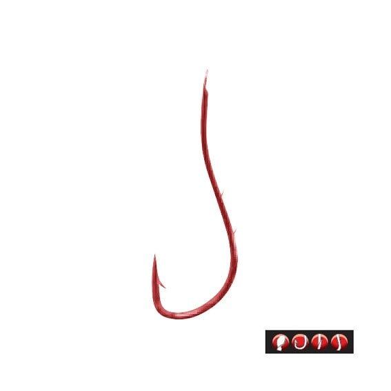 T.D. GAMAKATSU BKS-3120R Worm İğne Takımı 70 cm #4