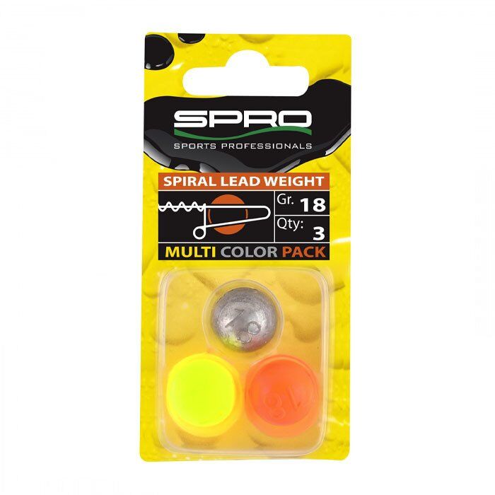T.D. SPRO Spiral Weight Sasi Kurşunu 18 Gr. Assorti1/3