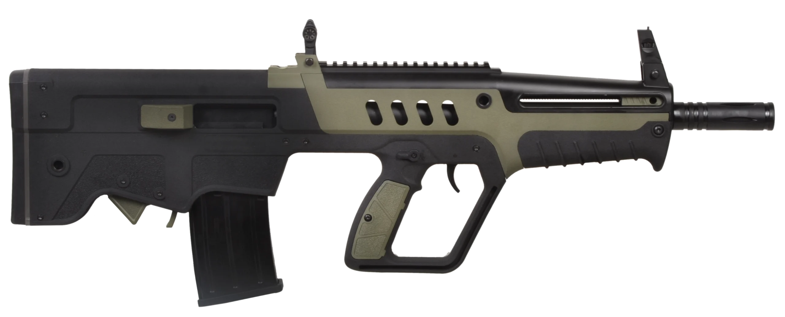 Alkan Arms 818A1 Bullpup Şarjörlü Av Tüfeği Haki Siyah