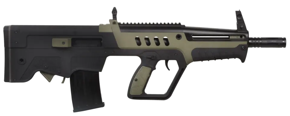 Alkan Arms 818A1 Bullpup Şarjörlü Av Tüfeği Haki Siyah
