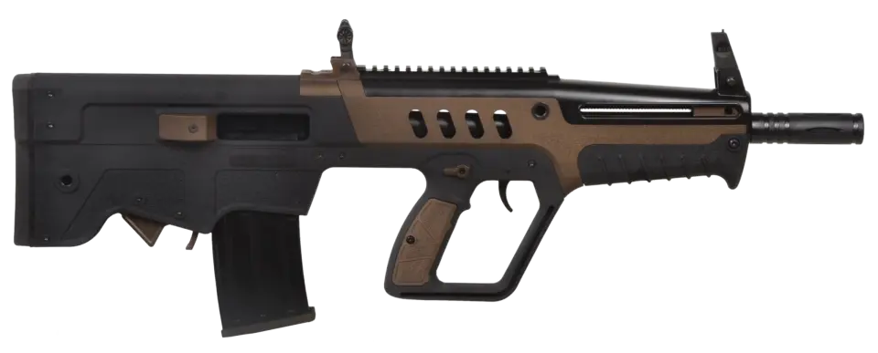 Alkan Arms 818A1 Bullpup Şarjörlü Av Tüfeği Bronz Siyah