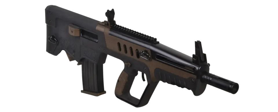 Alkan Arms 818A1 Bullpup Şarjörlü Av Tüfeği Bronz Siyah