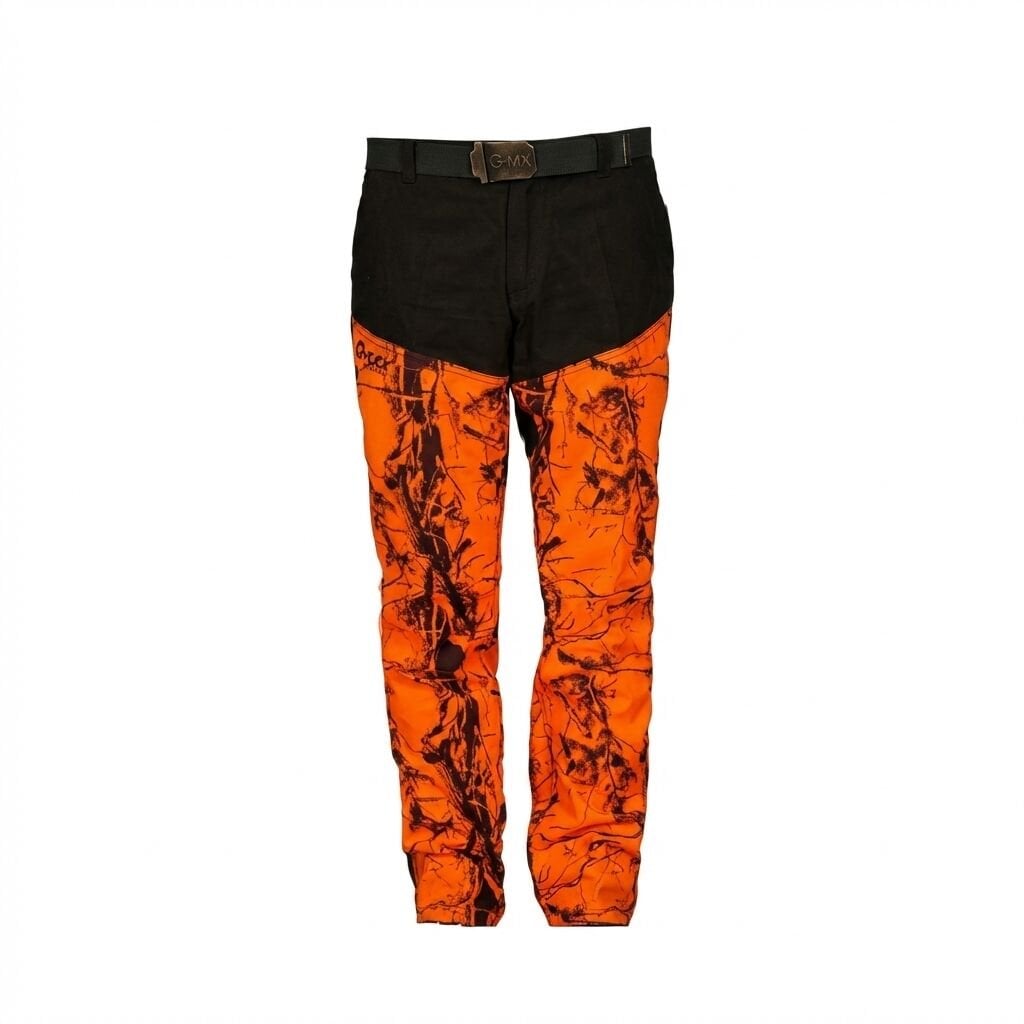 Gmax Outdoor Turuncu Kamuflaj Avcı Çulluk Pantolonu