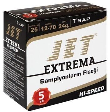 Jet Extrema 24 Gr. No:7,5 Trap Fişeği 12 Cal.