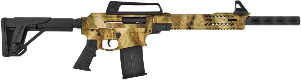 Hatsan Escort DF 12 Tactical Full Metal Mossy Oak Camo Otomatik Av Tüfeği