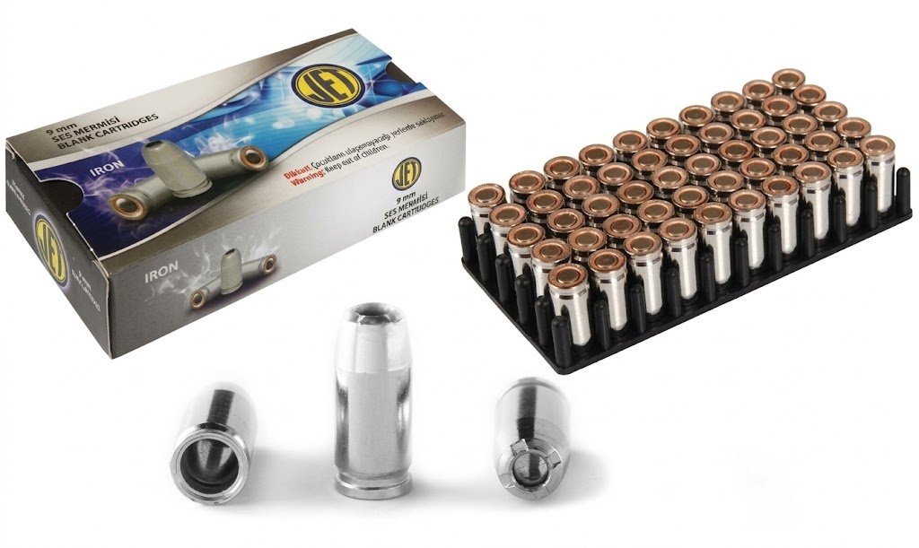 JET 9 MM SILVER KURUSIKI MERMİSİ